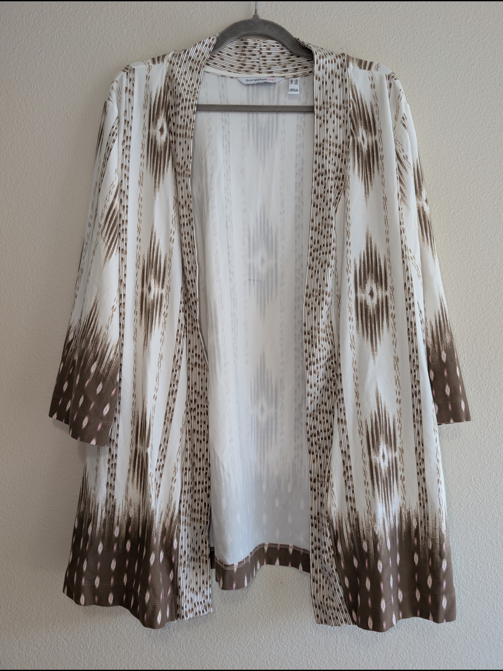 Isaac Mizrahi Live! Open Front Cardigan Size 1X